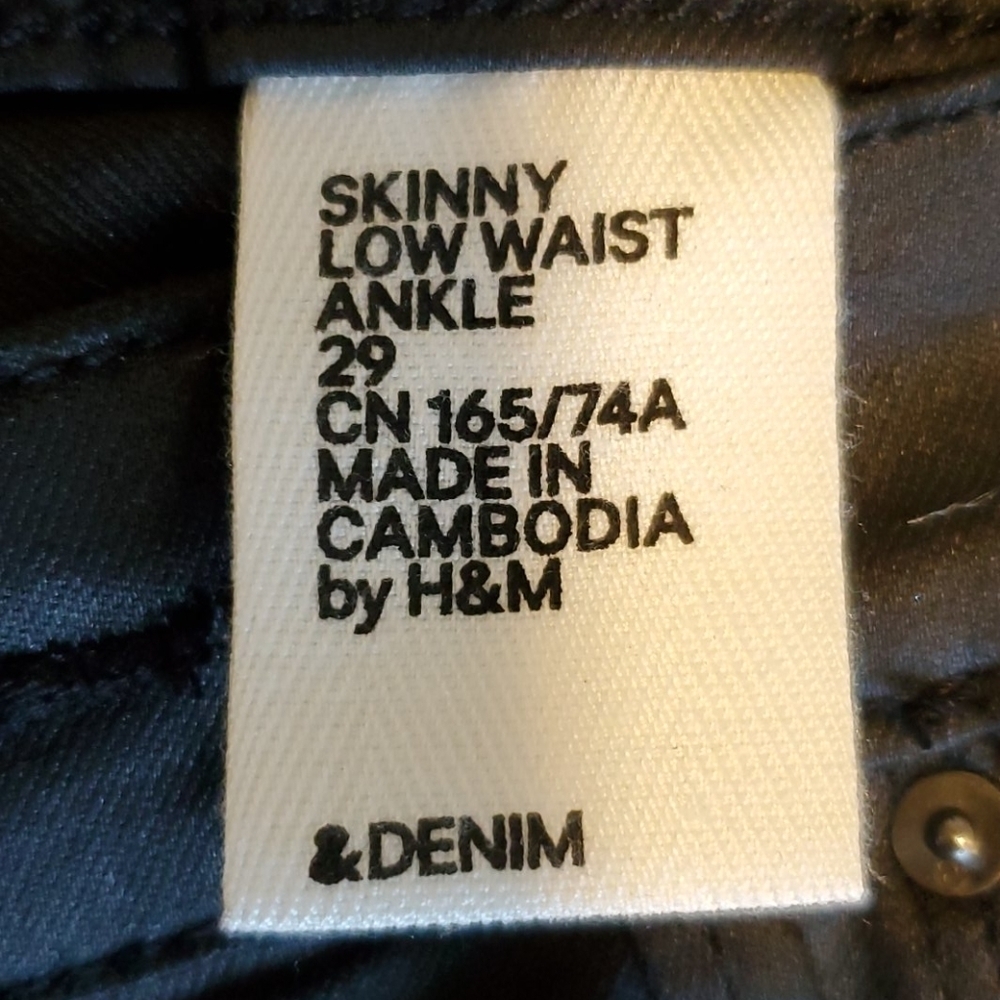 &denim Skinny Jeans - Picture 6 of 8